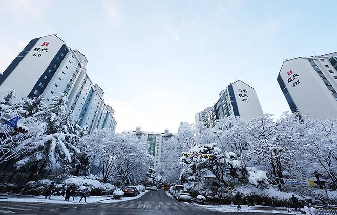 사진은 27일 오후 경기도 성남시 분당구 시범단지 현대아파트 모습. 2024.11.27 [사진 = 연합뉴스]