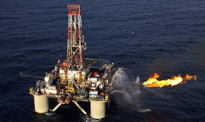 시추선 모습. 연합뉴스