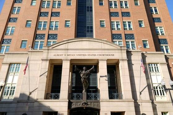 버지니아동부지방연방법원(The U.S. District Court for the Eastern District of Virginia). AP=연합