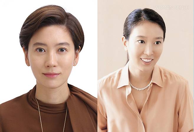 서로를 예우해주는 자매 경영을 이어가고 있는 임세령 부회장과 동생 임상민 부사장.