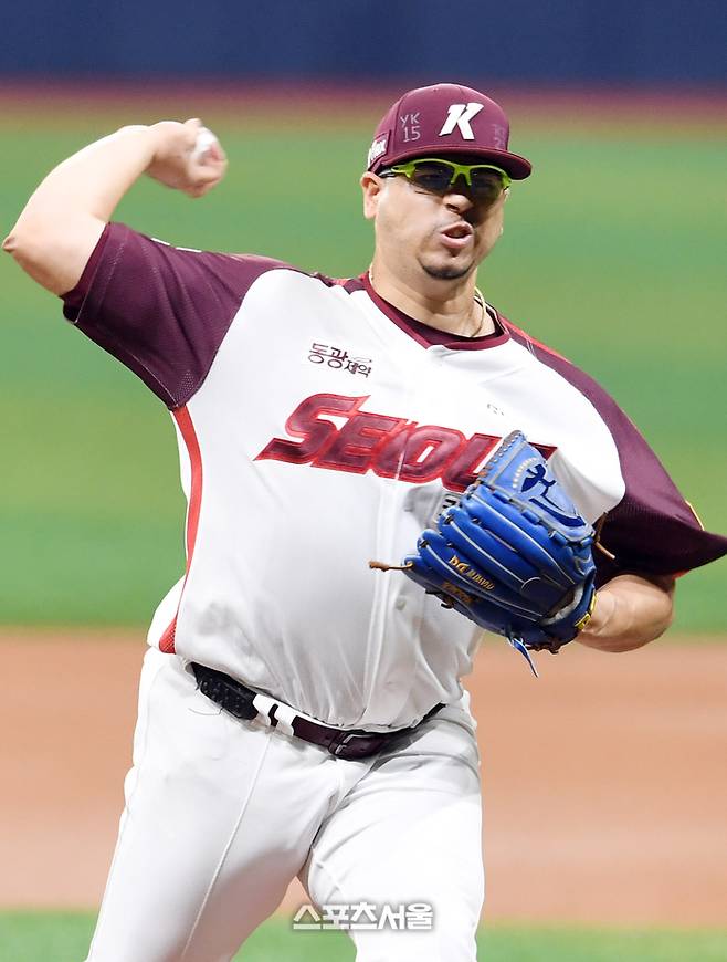 아리엘 후라도. 고척 | 박진업 기자 upandup@sportsseoul.com