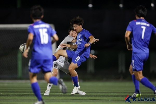 유병헌(당시 수원삼성U15). 한국프로축구연맹 제공