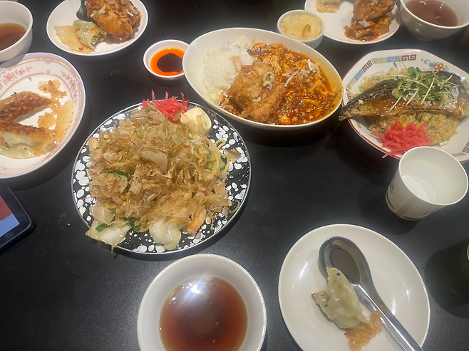 키보에다마메에서 주문한 메뉴들. 박병국 기자