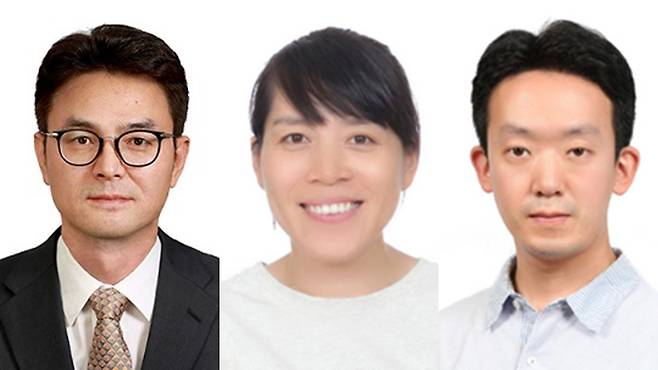 (왼쪽부터) 2025년 정기 임원인사에서 승진한 오창열 삼성전기 부사장, 김태영 삼성전기 상무, 구경모 마스터./사진=삼성전기 제공