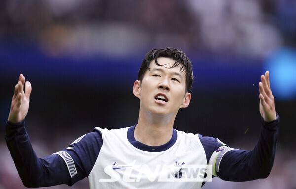 토트넘 홋스퍼의 캡틴 손흥민. 사진┃뉴시스/AP