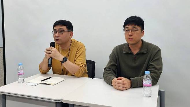 (왼쪽부터) 최연규 디렉터, 남기룡 대표