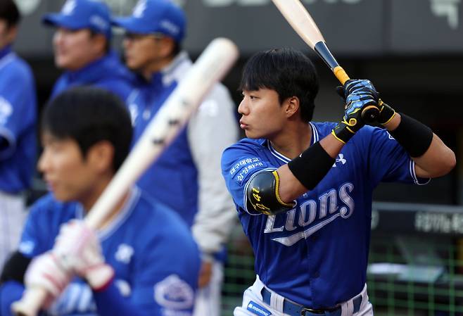 삼성 라이온즈 김현준. 사진=삼성 라이온즈 제공