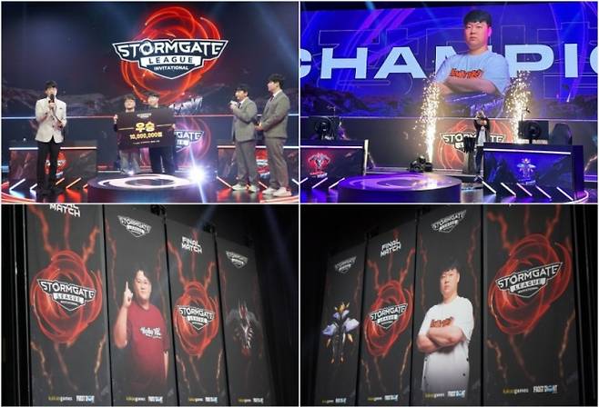 블리자드 출신 개발진이 야심 차게 선보인 실시간 전략(RTS) 게임 '스톰게이트'가 최근 동시접속자 수 40명이라는 성적표를 받아들였다. 사진은 지난달 29일 열린 스톰게이트 인비테이셔널 대회 모습. /사진=카카오게임즈 제공