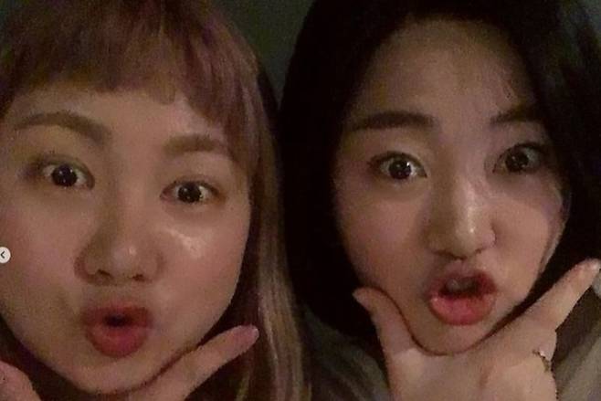 박나래와 고(故) 백혜림 씨 (출처: 인스타그램)