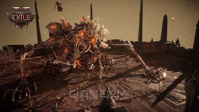 POE 2 보스 몬스터 '모독자 토르 굴'. 카카오게임즈 제공