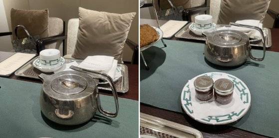 신세계강남 어퍼하우스에서 제공되는 애프터눈 티세트. 사진 네이버 블로거 워니젤리