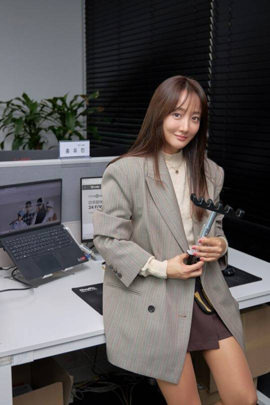 엑스넬스코리아 홍유진 이사로 살아가는 배우 사강. 사진_박광희
