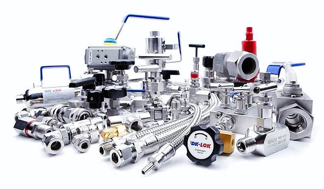 디케이락 피팅 밸브 제품. 디케이락 제공