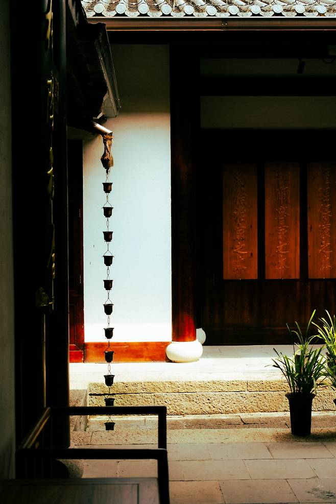 성리학의 대가인 주희가 생전 살던 집