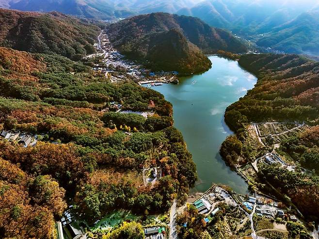 산정호수 [사진/백승렬 기자]