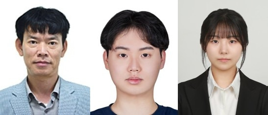 왼쪽부터 박수진 포스텍 교수, 이상엽 박사(공동 1저자), 이유빈 씨(공동1저자)