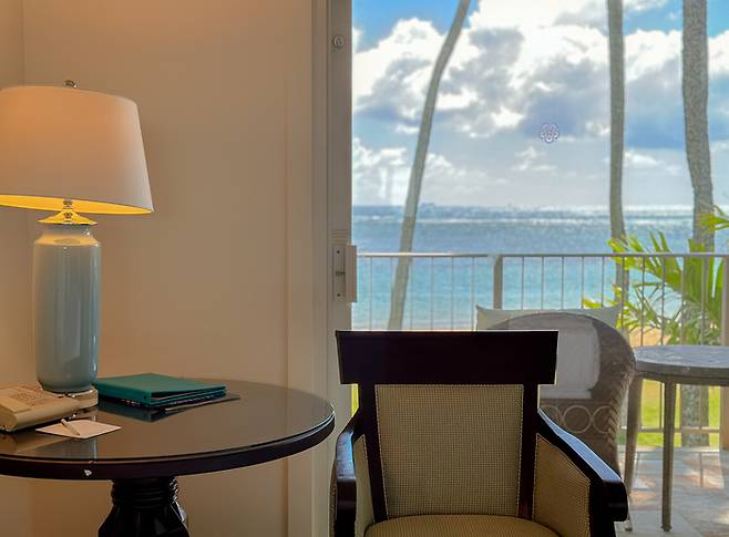 객실에서 바라본 풍경 / 사진=권효정 여행+ 기자