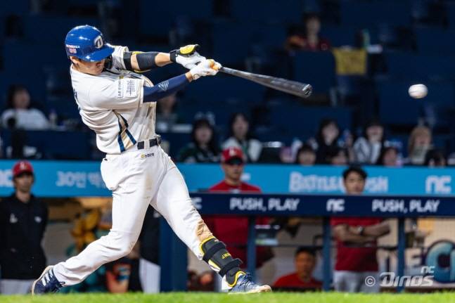 NC 김주원. /사진=삼성 라이온즈 제공