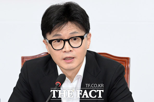 이날 한동훈 대표는 최고위원회의에서 비상계엄을 선포·해제한 윤석열 대통령의 '조속한 직무집행정지'가 필요하다고 지적했다.