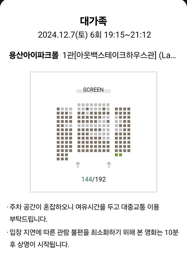 Screenshot_20241207_085656_CGV.jpg 인기의 허무함을 보여주는 대가족 \'오늘자\' 무대인사 상황