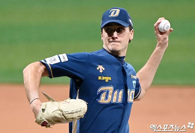 2024 시즌 KBO리그 탈삼진 타이틀을 따낸 NC 다이노스 외국인 투수 카일 하트가 2025 시즌을 앞두고 한국 잔류 대신 미국 복귀 가능성이 높다는 현지 언론 보도가 나왔다. 사진 엑스포츠뉴스 DB