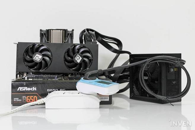 ▲대기전력 테스트 시스템