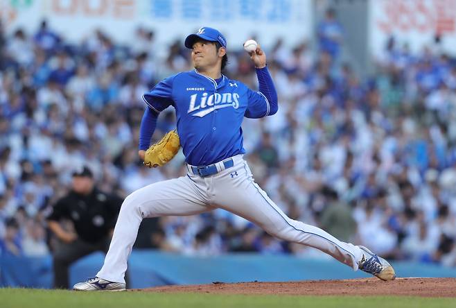 삼성 라이온즈 백정현. /사진=삼성 라이온즈 제공