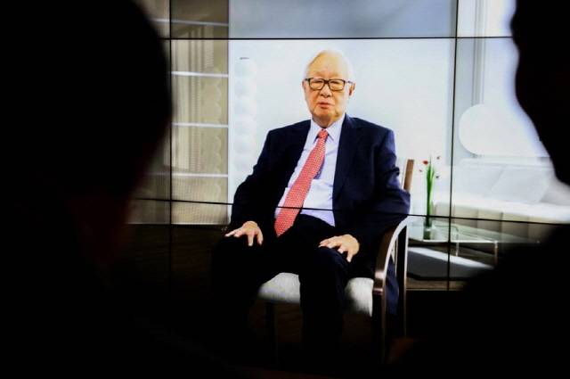 모리스 창 TSMC 창업자, <연합뉴스 제공>