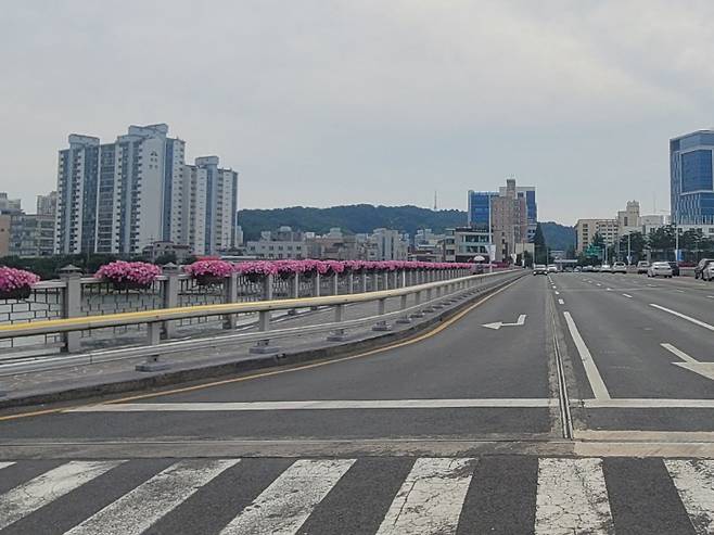 진주시 희망교사거리 설치(전).​​​​​