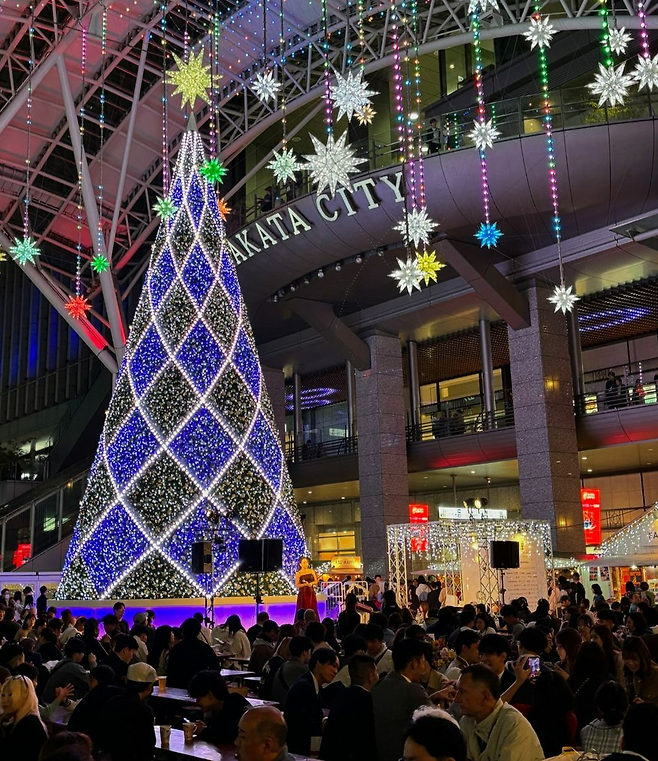 후쿠오카 히카리노 마치 하카타