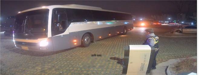 국립농업박물관에 진입한 계엄군 탑승 차량. 국립농업박물관 제공