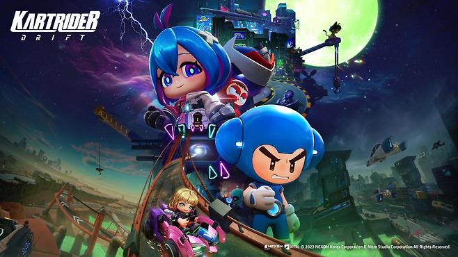 '카트라이더: 드리프트' 신규 테마 카우지(제공=넥슨).