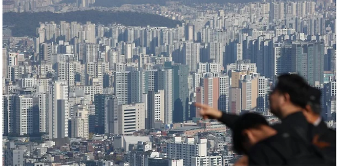 서울의 한 아파트·빌딩 밀집지역 모습.ⓒ연합뉴스