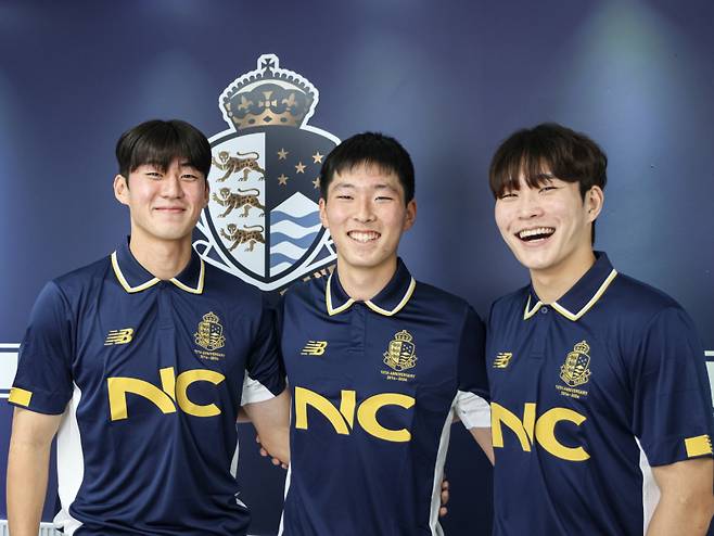 좌측부터 배진우, 서진석, 김강호. 서울 이랜드