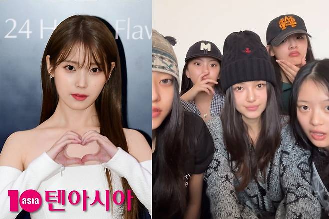 아이유, 뉴진스/ 사진=텐아시아 사진 DB