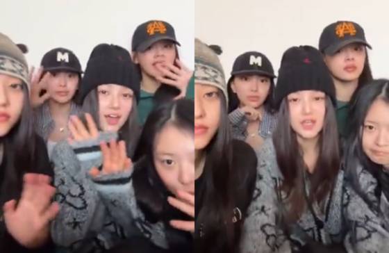 걸그룹 뉴진스가 새로운 인스타그램 계정(@jeanzforfree)을 개설하고 윤석열 대통령 탄핵 소추 촉구 집회에 참석하는 K팝 팬들을 응원하며 집회 장소인 여의도 인근에 마련한 먹거리 선결제를 알렸다. 〈사진=뉴진스 SNS〉