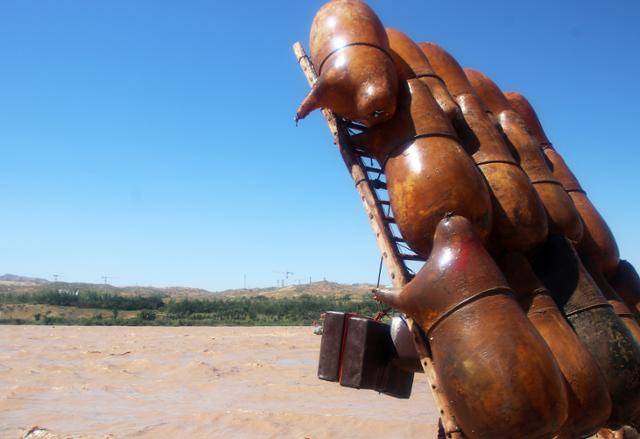 사파두 황하의 양피뗏목. ⓒ최종명