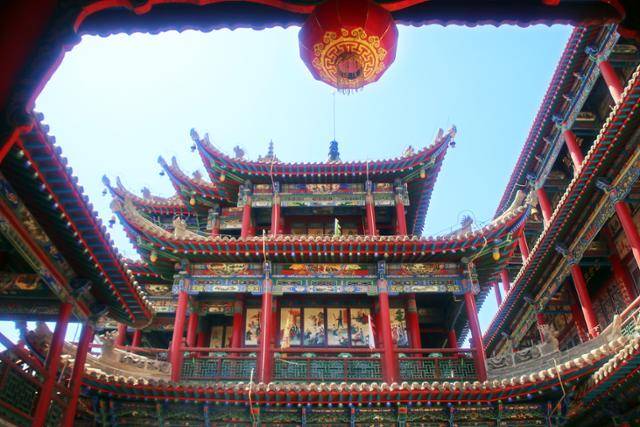 고묘보안사 문루에서 본 무루. 오른쪽이 주루. ⓒ최종명