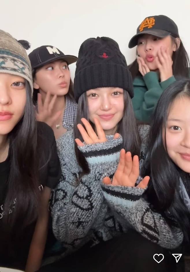 걸그룹 뉴진스 ['진즈포프리' 인스타그램. 재판매 및 DB 금지]