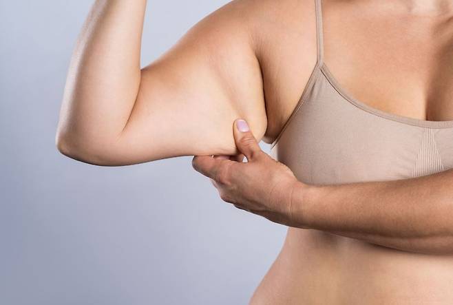 살이 찌면 악취가 심해지고, 숨이 잘 차고, 옷 자국이 평소보다 오래가는 증상이 생길 수 있다./사진=게티이미지뱅크