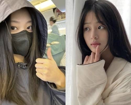 왼쪽부터 해린 민지/뉴진스 계정 캡처