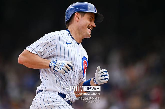 ▲ 패트릭 위즈덤의 야구 인생이 바뀐 것은 바로 2020년 8월 컵스에 입단하면서부터. 물론 2020년에는 2경기에 나와 2타수 무안타를 남긴 것이 전부였지만 2021년 106경기에 출전해 타율 .231 28홈런 61타점 4도루를 기록하면서 인간 승리에 가까운 무명 탈출에 성공했다. 위즈덤은 29세의 나이로 2021년 내셔널리그 신인왕 투표에서 4위에 오르는 기염을 토했다.