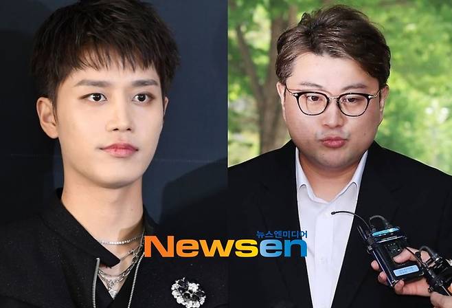 전 NCT 멤버 태일(왼쪽)과 김호중 / 사진=뉴스엔DB