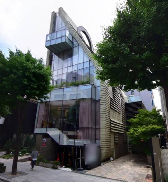 서울 강남구 가로수길 계단식 건물의 모습 [강남구 제공]