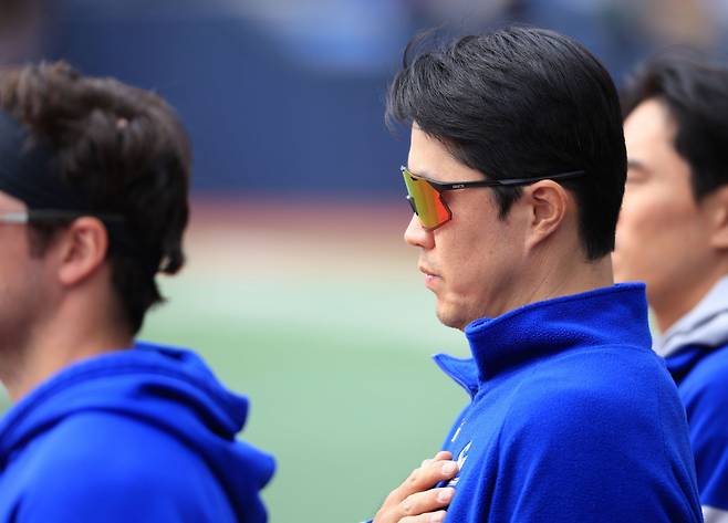 삼성 라이온즈에서 활약하던 시절, 장필준의 모습. /사진=삼성 라이온즈 제공