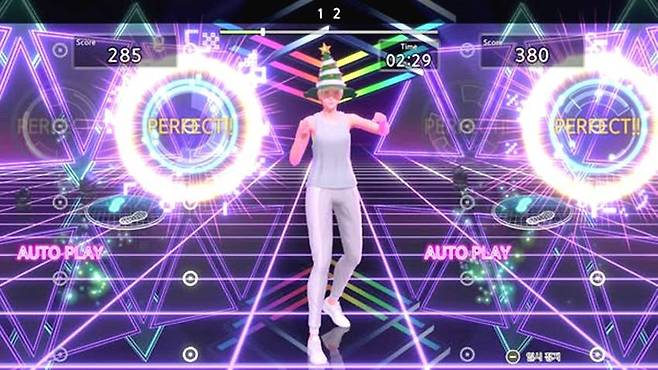 2인 플레이 화면