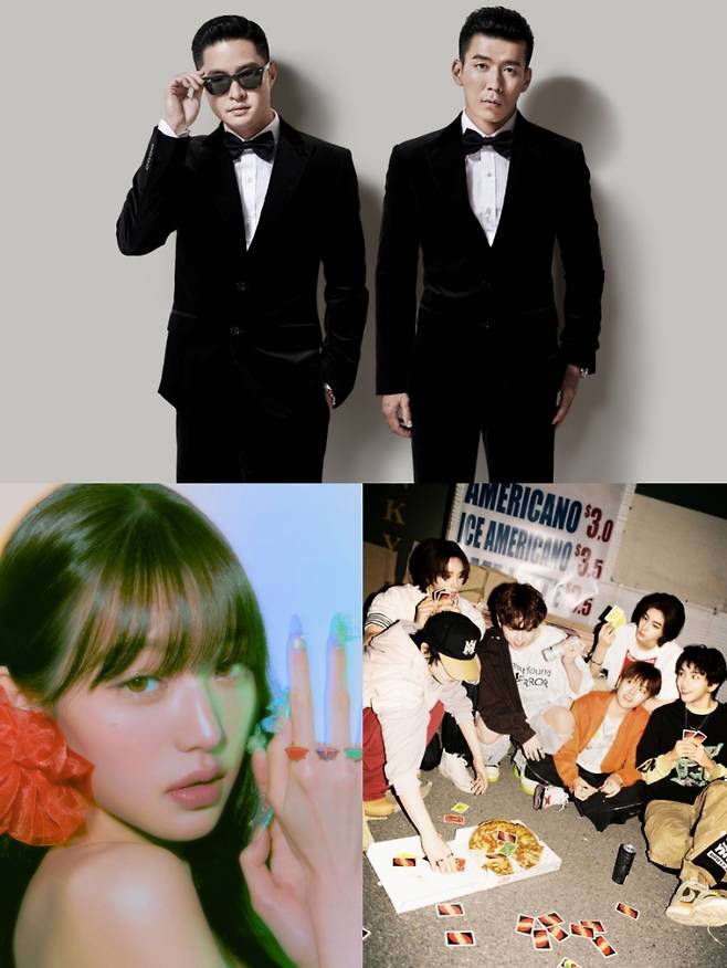 사진=각 소속사 제공.