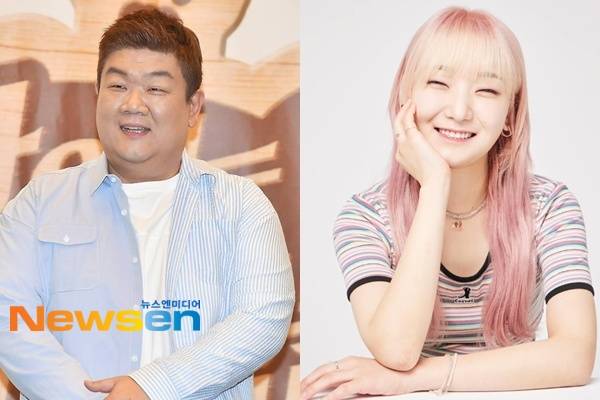 왼쪽부터 유민상(뉴스엔DB), 히밥(소셜미디어)