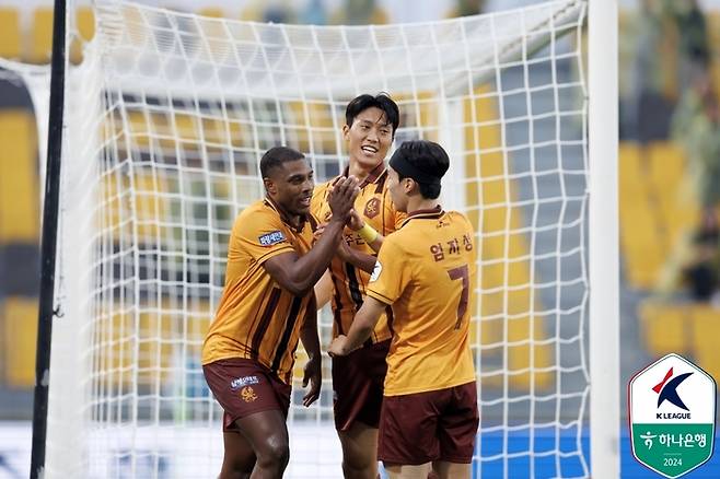 광주FC의 허율. 제공 | 한국프로축구연맹