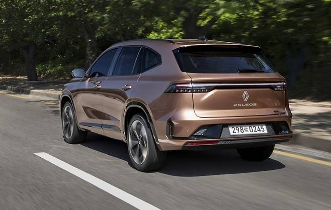 그랑 콜레오스 주행  [사진출처=르노]